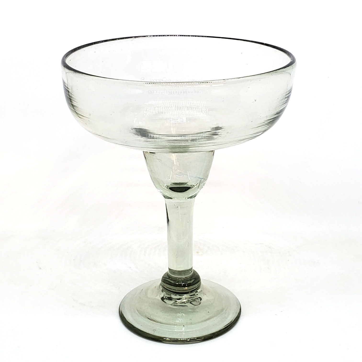 New Items / Clear Large 14 oz Margarita Glasses  / For the margarita lover, these enjoyable large sized margarita glasses are individually hand blown and crafted.